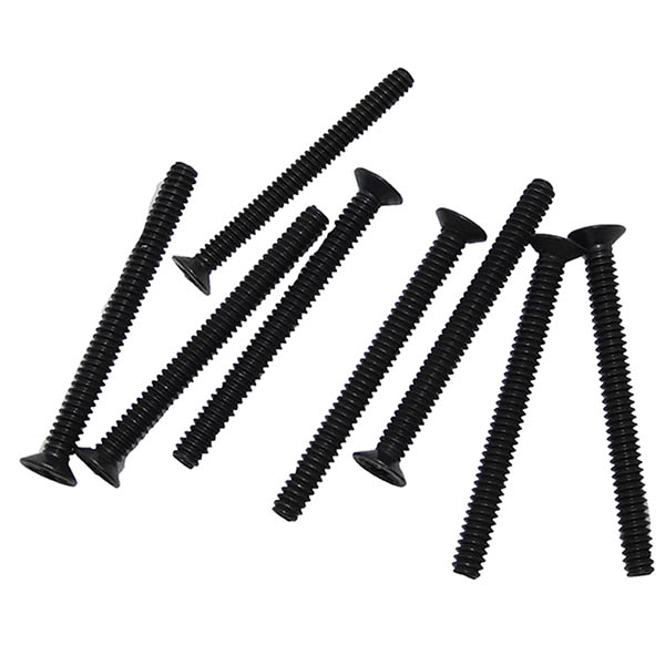 BlackOxide Stainless Steel Countersunk Screws Aircraft Spruce Canada