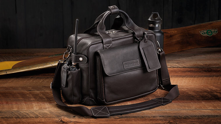 Leather flight bag Clearance