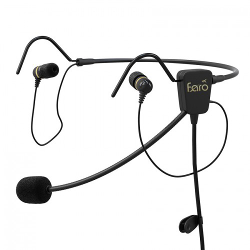 Faro AIR ヘッドセット Amazon | FARO AIR インイヤー航空機ヘッドセット プレミアム