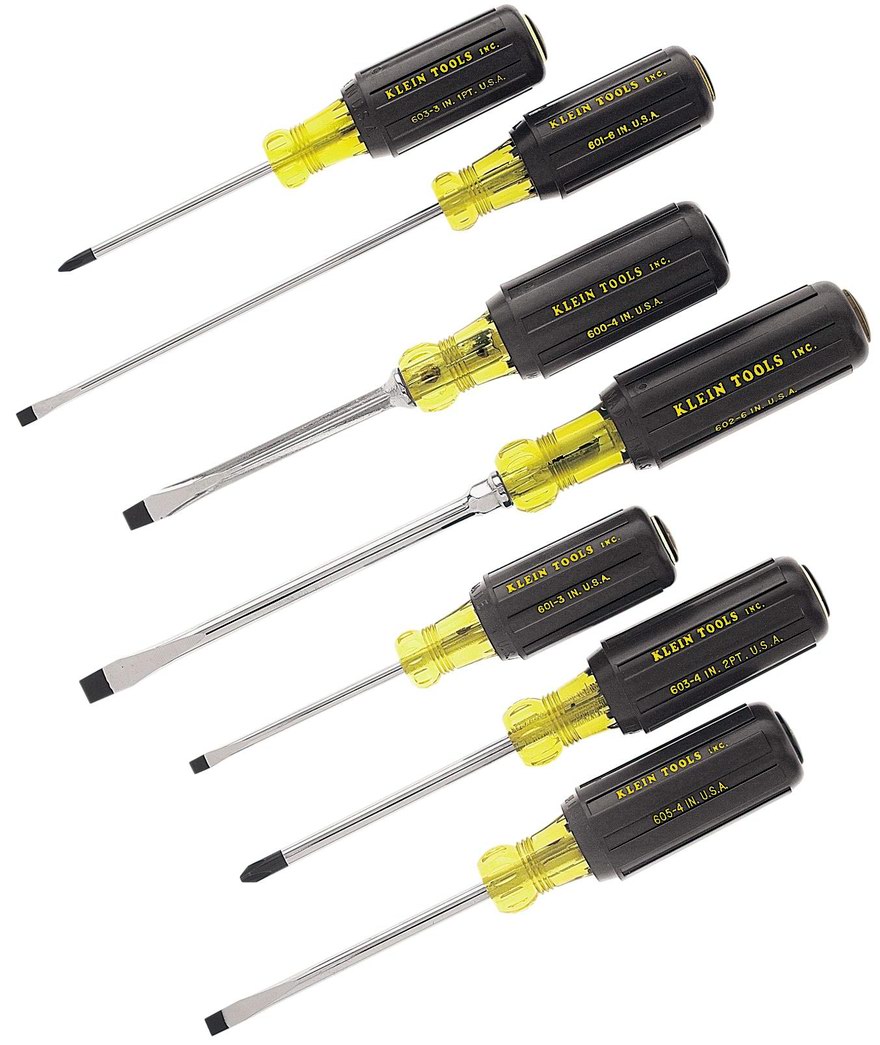 Klein 7 piece screwdriver set deals