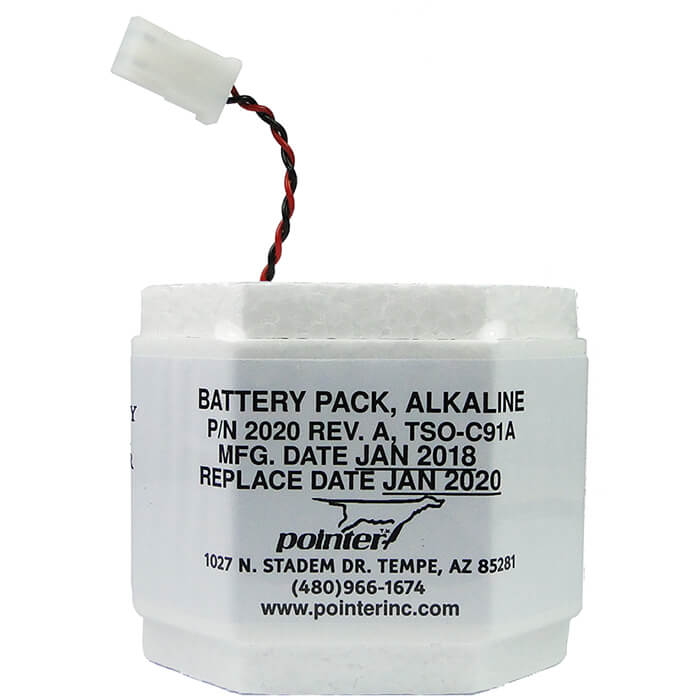 BP1030 ELT replacement battery for the Pointer 3000 