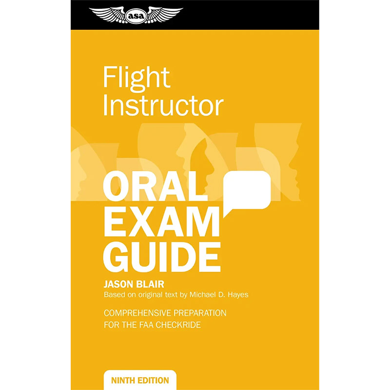 ASA Oral Exam Guide: Flight Instructor | Aircraft Spruce Canada