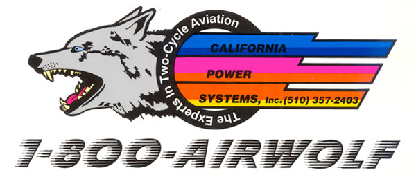 CPS Airwolf Decal | Aircraft Spruce Canada
