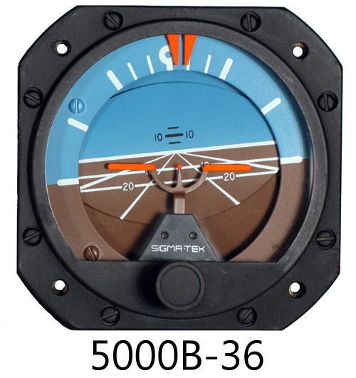 Cessna vintage airplane gauge Gyro Horizon Indicator