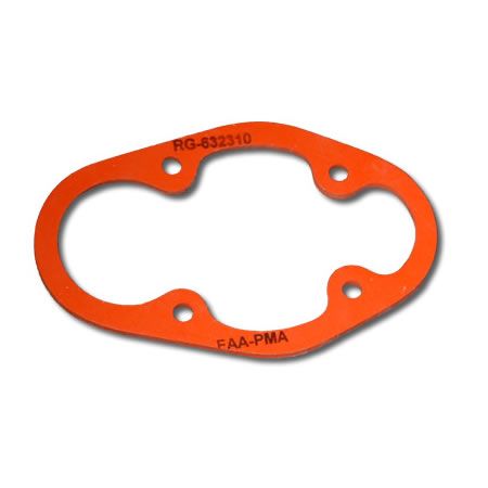 Silicone valve outlet cover gasket
