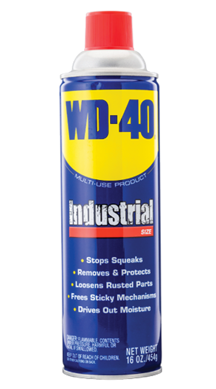 WD-40 Multi-Use Penetrant / Lubricant - Industrial Size 16 Oz