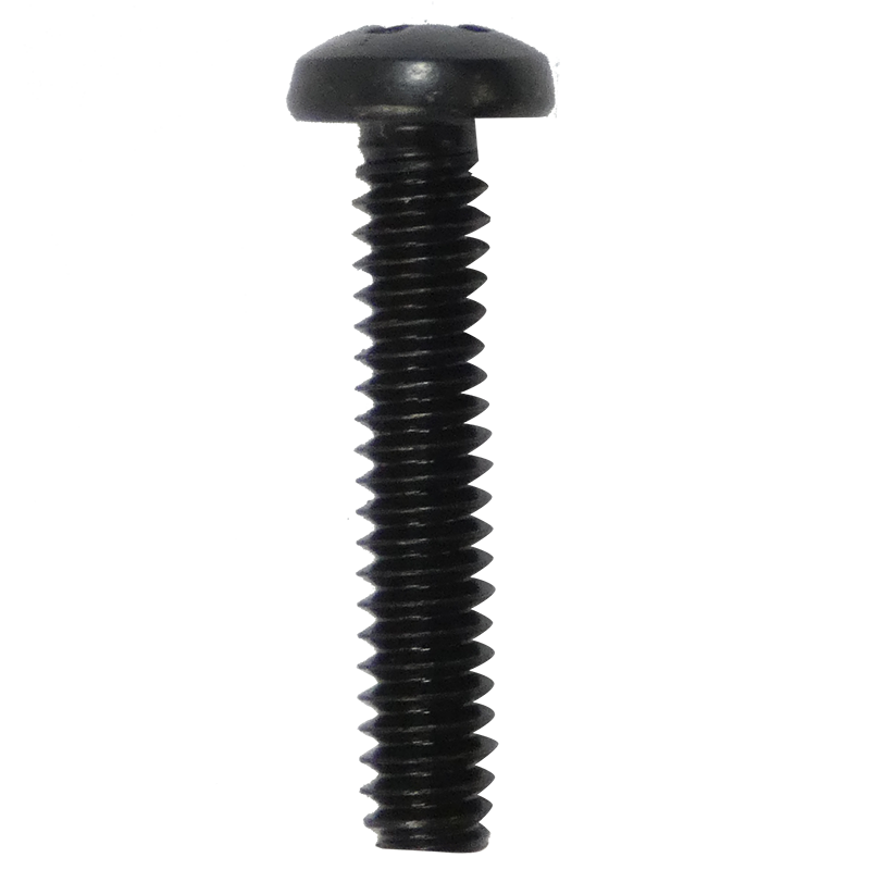 MS35214 Black Anodized Pan Head Brass Instrument Machine Screws