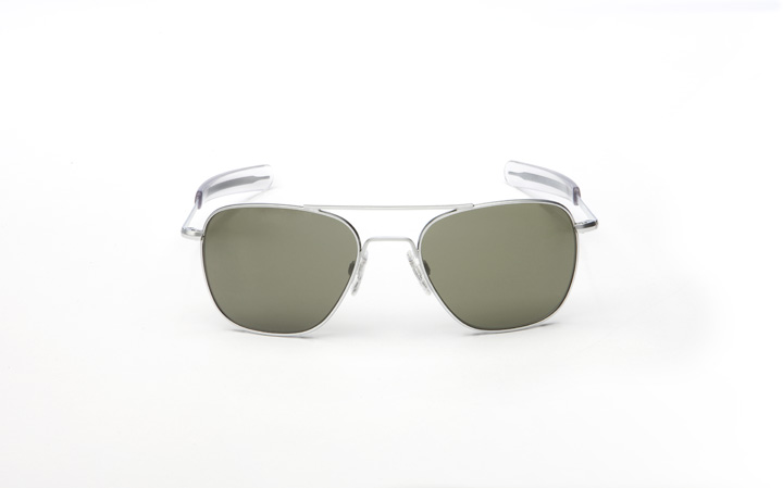 Chrome aviator sunglasses sale
