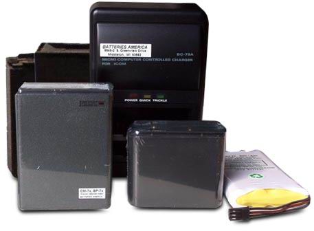 1100mAh CM-166 NI-MH Battery for ICOM IC-A3 IC-A22 IC-A3E IC-A22E Air Band Radio 
