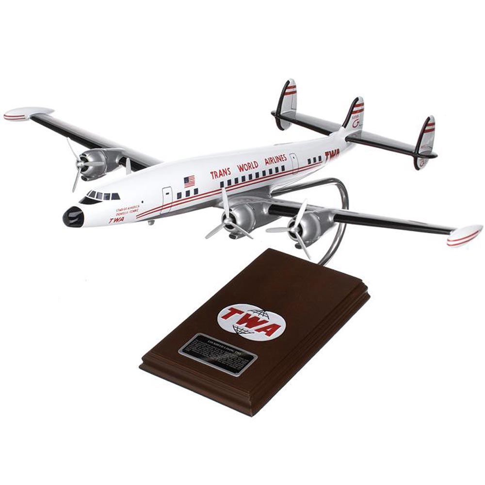 航空機・ヘリコプター 1/200 TWA L-1049G SUPER CONSTELLATION L-1049 Super Constellation Twa Model | Aircraft Spruce Canada