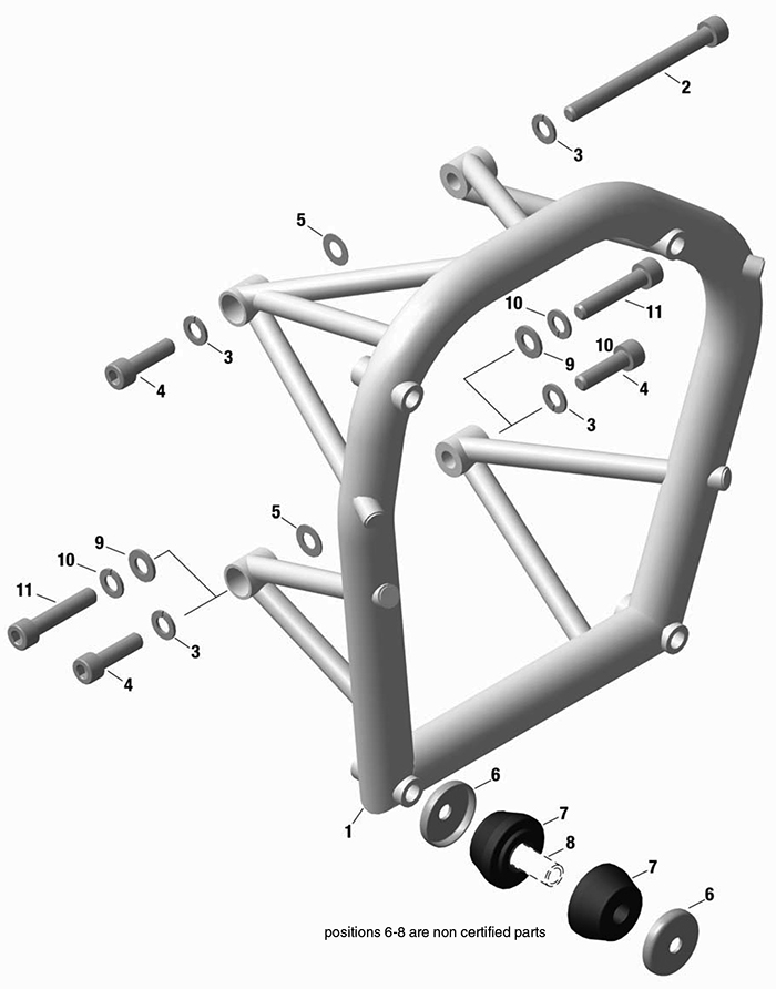 Rotax 912 914 Ul Engine Suspension Frame Parts Aircraft Spruce Canada