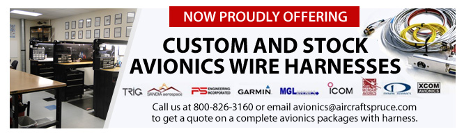 Custom And Stock Avionics Wire Harnesses